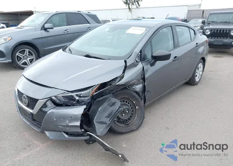 2022 Nissan Versa S 5-Speed Manual Transmission from USA, damaged, VIN 3N1CN8BV1NL838816